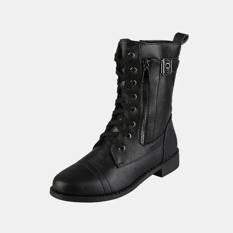 Lea | Damen Herbststiefel mit runden Zehen