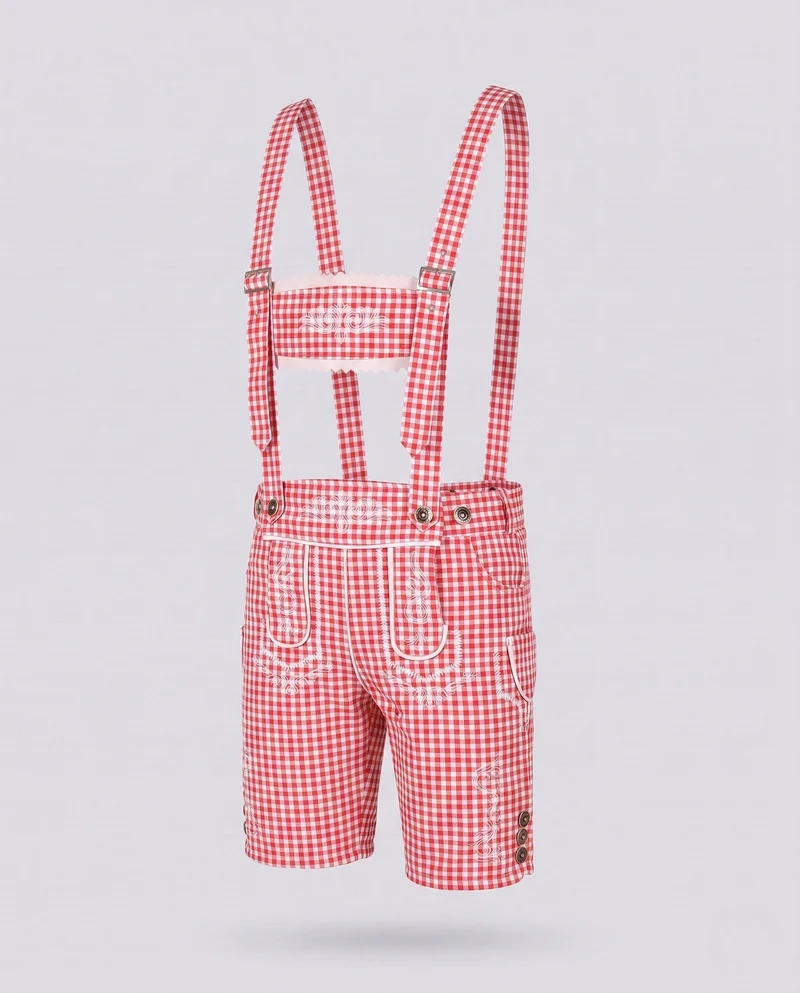 Simon | Herren Lederhose zum Oktoberfest mit Stickerei