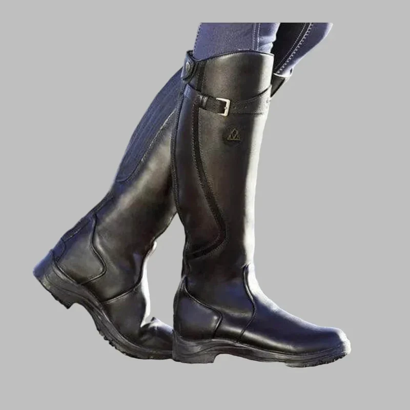 Theresa | Damen Lederstiefel für Herbst Outfits