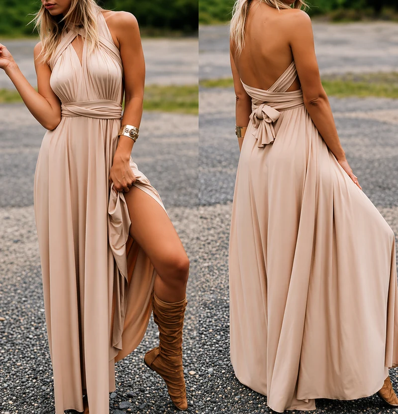 Matilda | Damen Festliches Maxikleid für Hochzeitsgäste