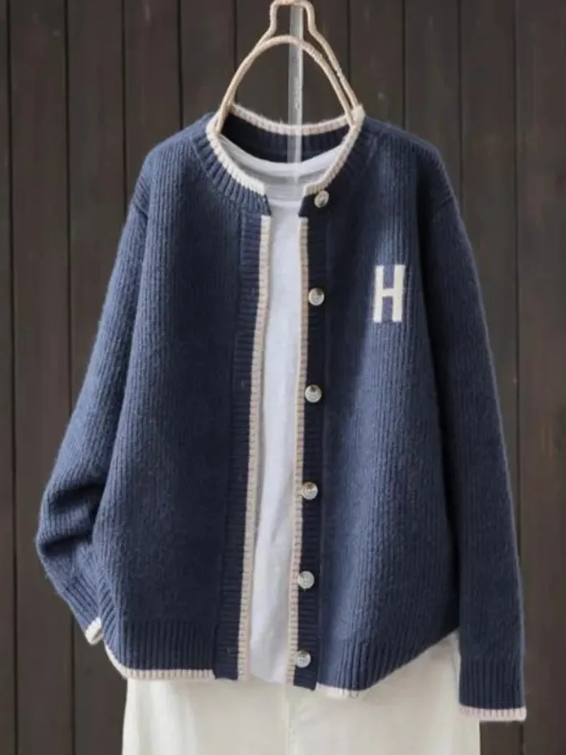 Charlotte | Damen Oversized Strickjacke für den Alltag