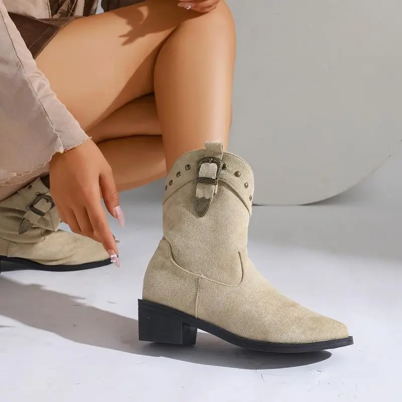 Ella | Damen Stiefel im eleganten Reiter-Stil für Herbst