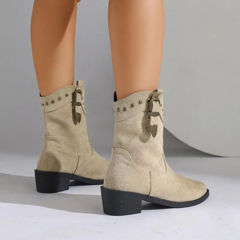 Ella | Damen Stiefel im eleganten Reiter-Stil für Herbst