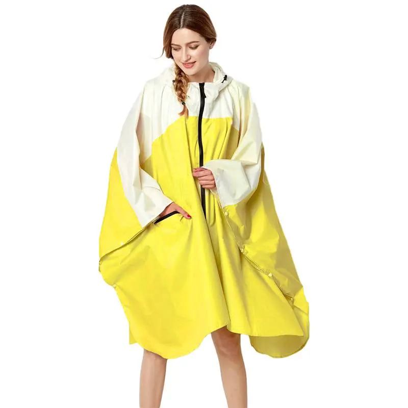 Damen Regenponcho zum Fahrradfahren