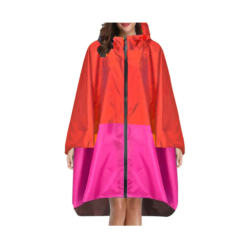 Damen Regenponcho zum Fahrradfahren