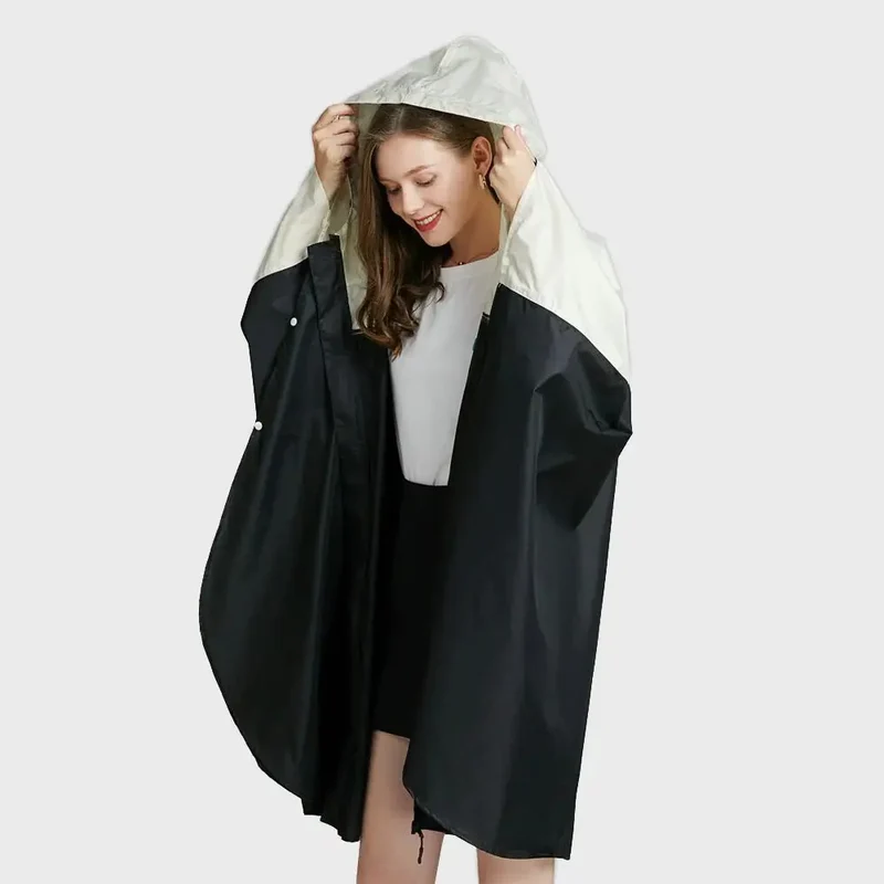 Damen Regenponcho zum Fahrradfahren