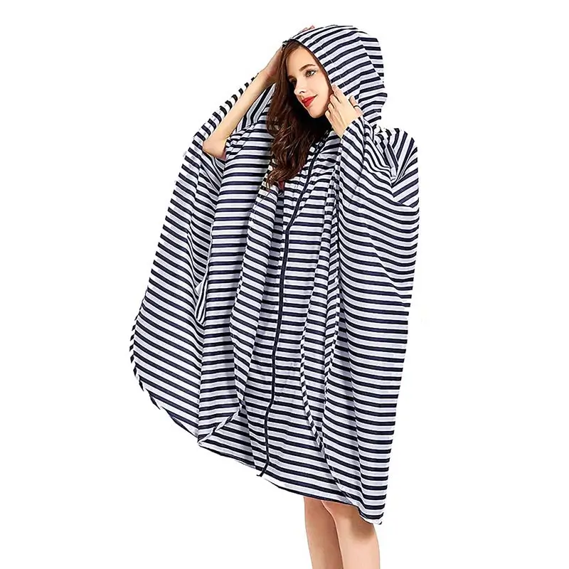 Damen Regenponcho zum Fahrradfahren