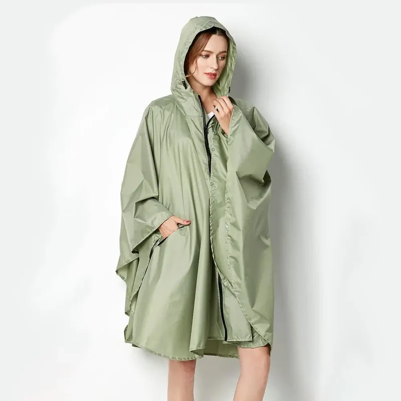Damen Regenponcho zum Fahrradfahren