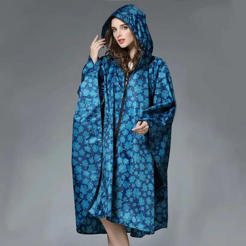 Damen Regenponcho zum Fahrradfahren