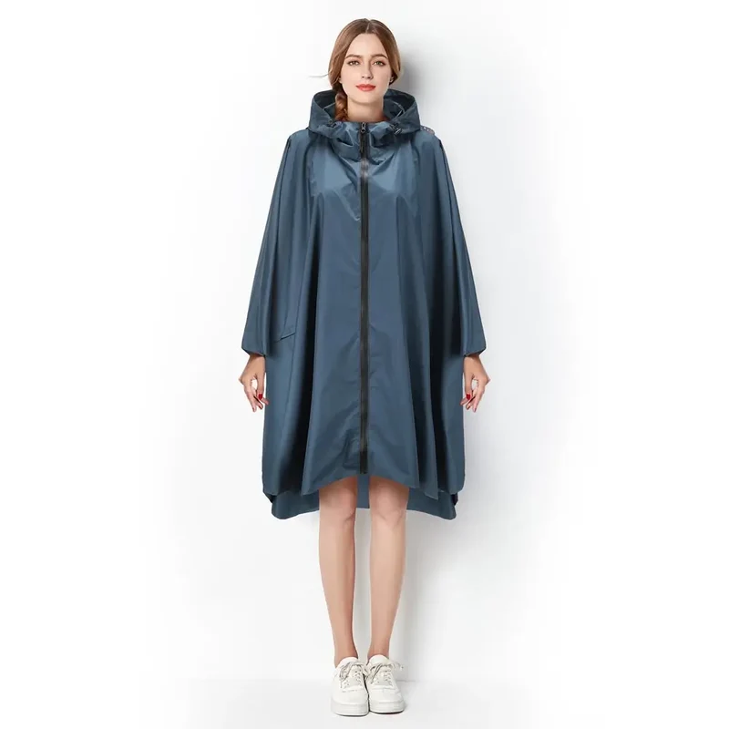 Damen Regenponcho zum Fahrradfahren