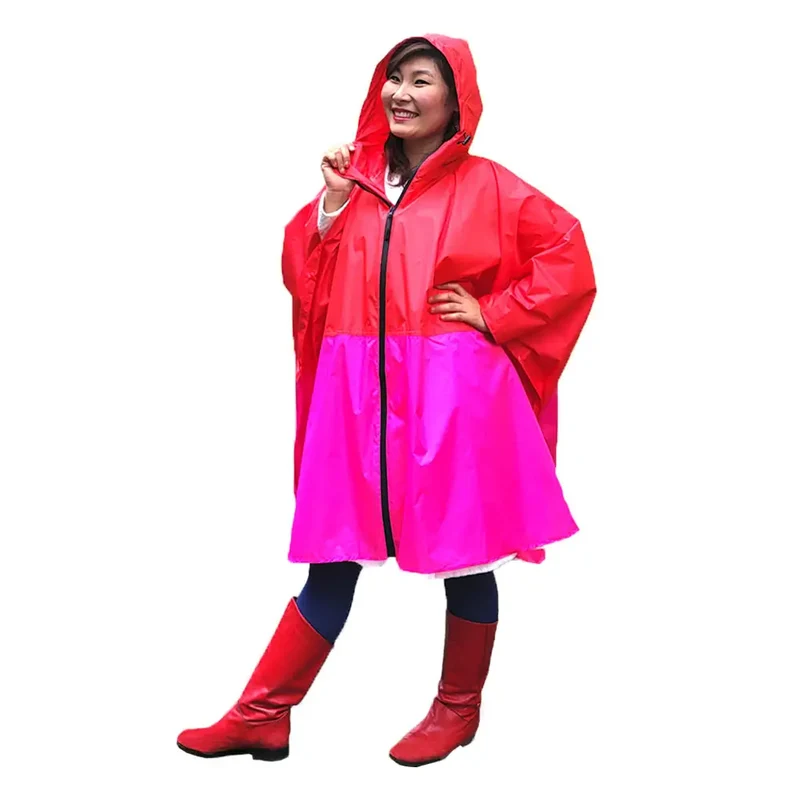 Damen Regenponcho zum Fahrradfahren