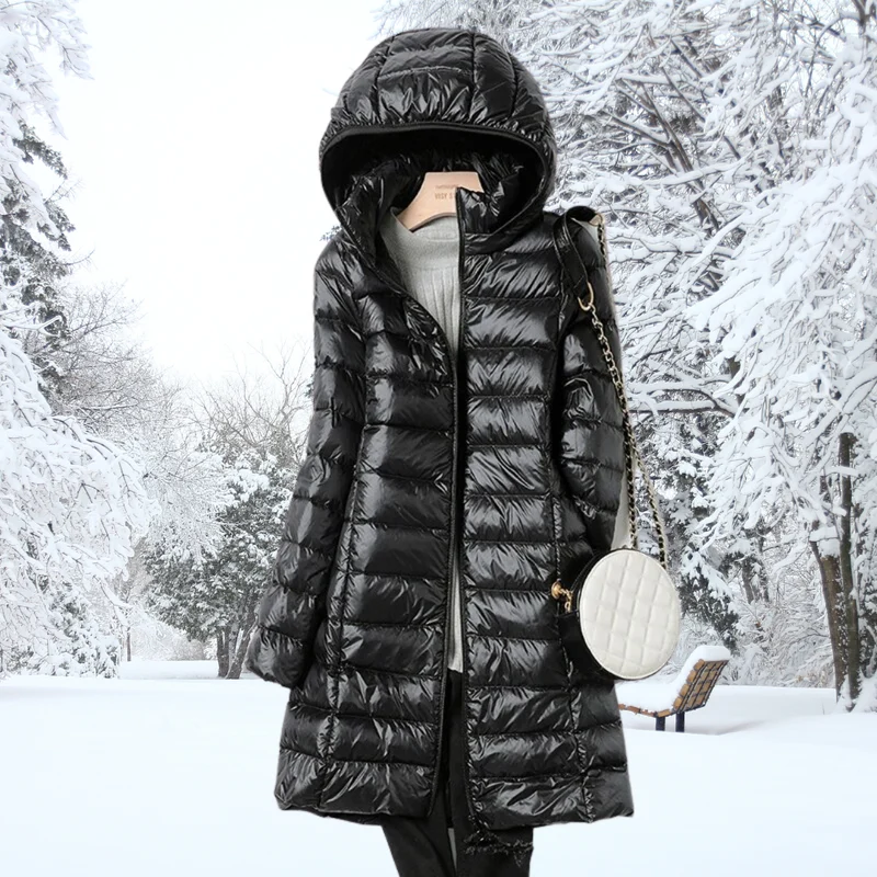 Emilia | Damen Pufferjacke mit Kapuze und Reißverschluss