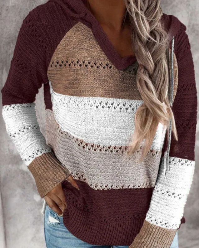 Johanna | Damen Langarm Hoodie im modernen Casual-Stil