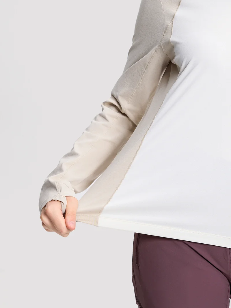 Women's Quick-Dry Colorblock Quarter-Zip Top