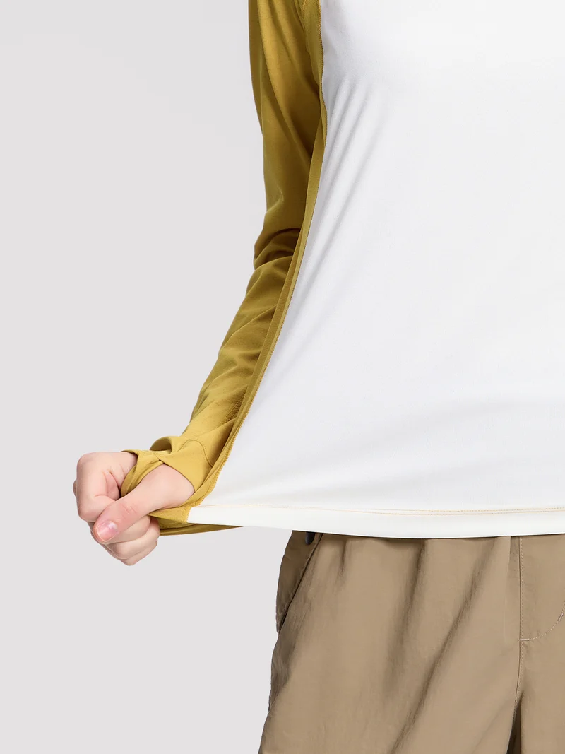 Women's Quick-Dry Colorblock Quarter-Zip Top