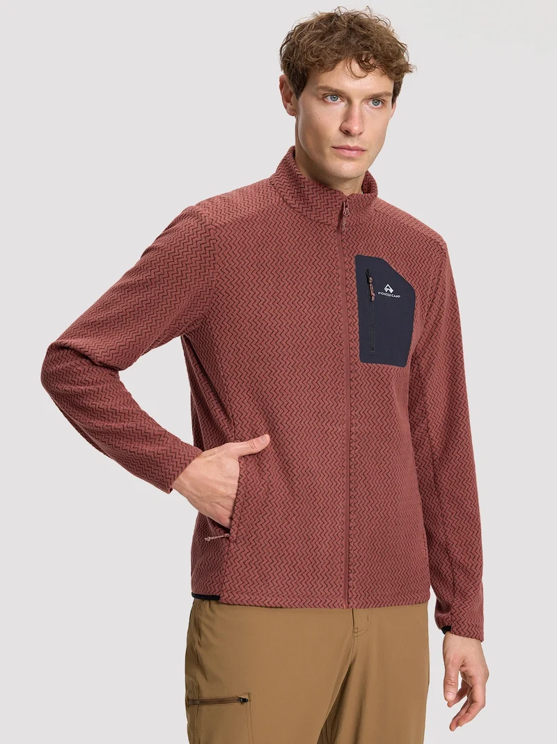 Men's Ridge Wave Fleece Full-Zip Jacket
