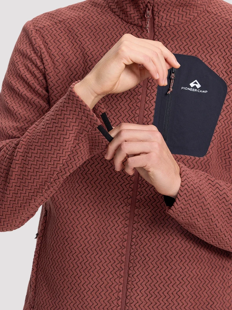 Men's Ridge Wave Fleece Full-Zip Jacket