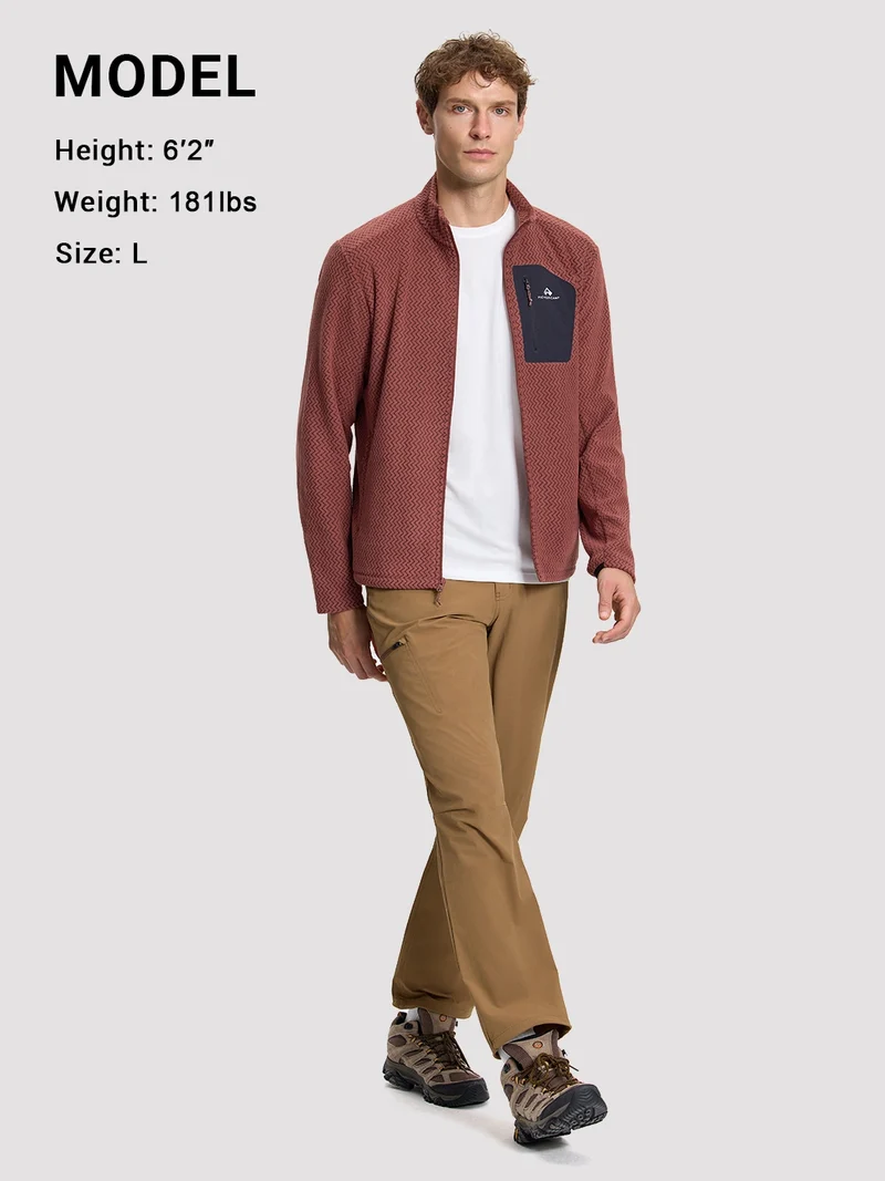 Men's Ridge Wave Fleece Full-Zip Jacket