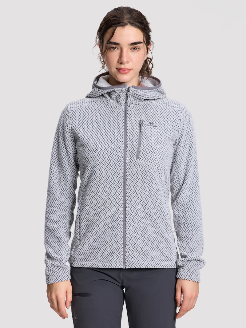 Women's Ridge Wave Fleece Full-Zip Hooded Jacket