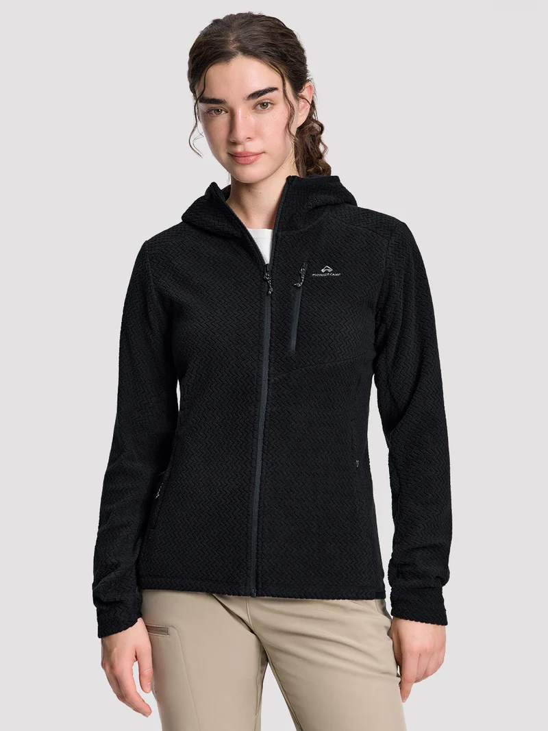 Women's Ridge Wave Fleece Full-Zip Hooded Jacket