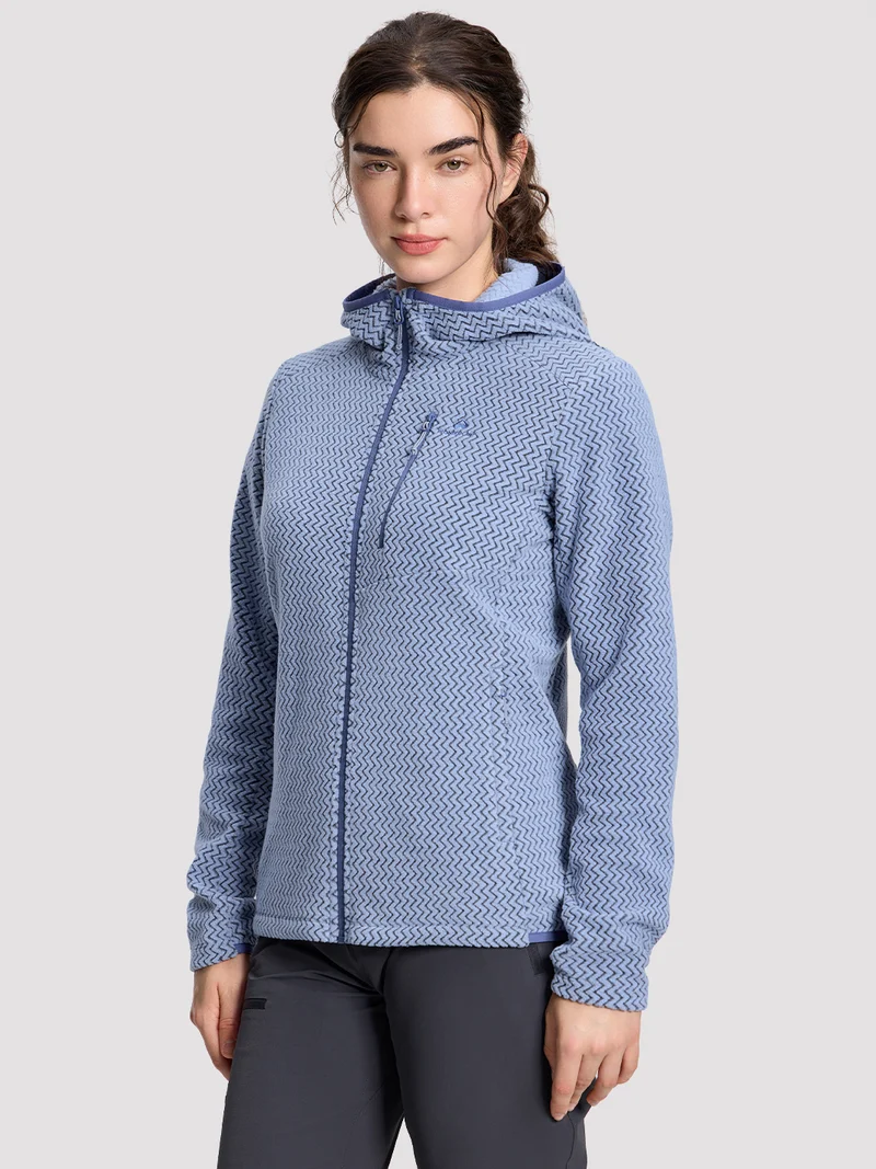 Women's Ridge Wave Fleece Full-Zip Hooded Jacket