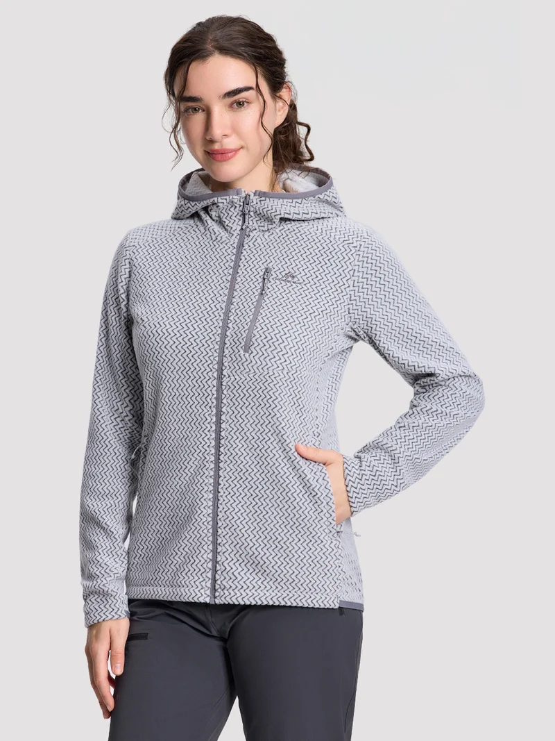 Women's Ridge Wave Fleece Full-Zip Hooded Jacket