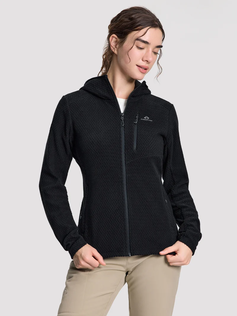 Women's Ridge Wave Fleece Full-Zip Hooded Jacket