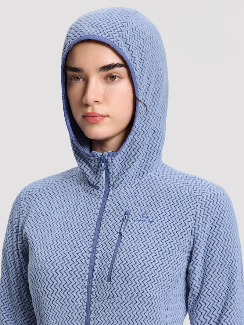 Women's Ridge Wave Fleece Full-Zip Hooded Jacket