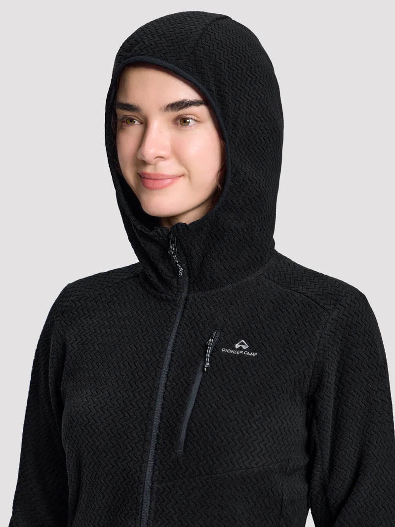 Women's Ridge Wave Fleece Full-Zip Hooded Jacket