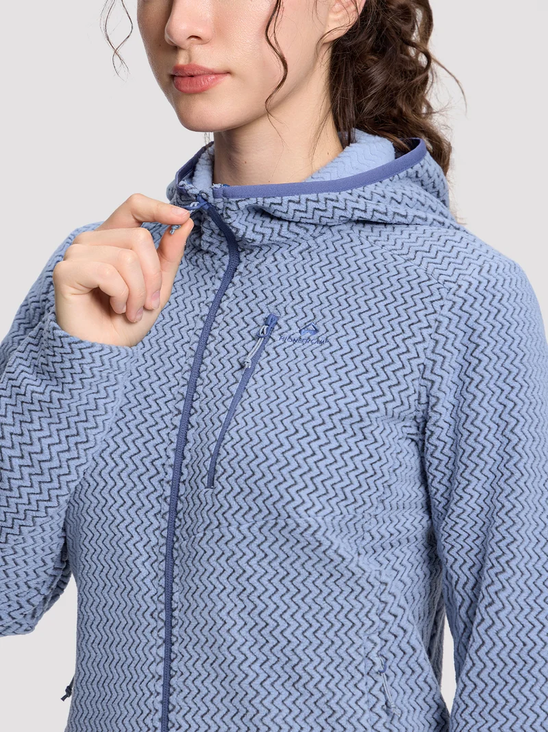 Women's Ridge Wave Fleece Full-Zip Hooded Jacket