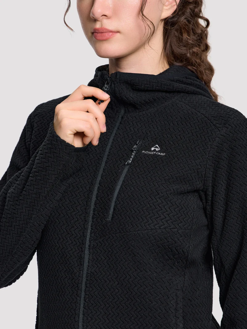 Women's Ridge Wave Fleece Full-Zip Hooded Jacket