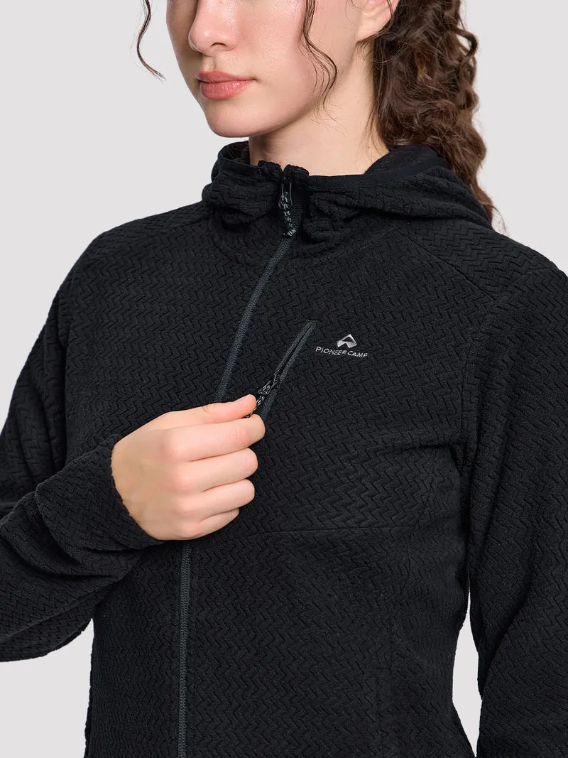 Women's Ridge Wave Fleece Full-Zip Hooded Jacket
