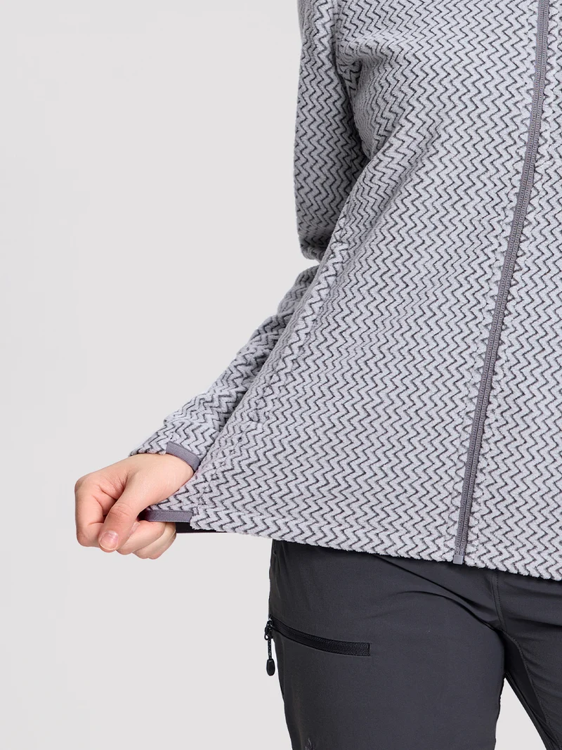 Women's Ridge Wave Fleece Full-Zip Hooded Jacket