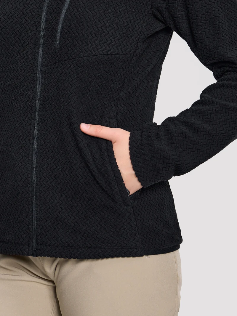 Women's Ridge Wave Fleece Full-Zip Hooded Jacket