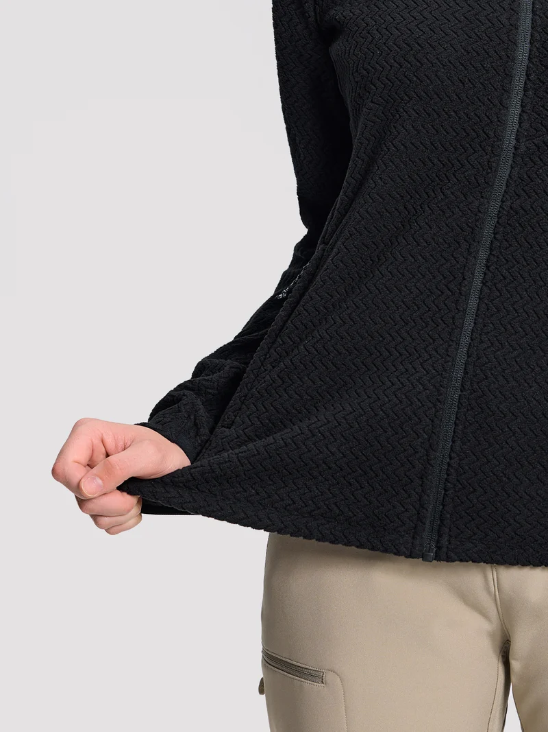 Women's Ridge Wave Fleece Full-Zip Hooded Jacket