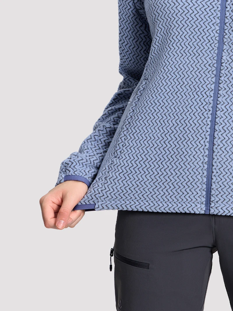 Women's Ridge Wave Fleece Full-Zip Hooded Jacket