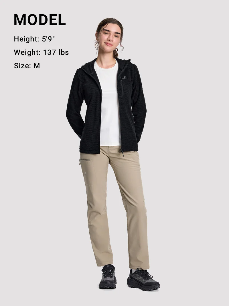 Women's Ridge Wave Fleece Full-Zip Hooded Jacket