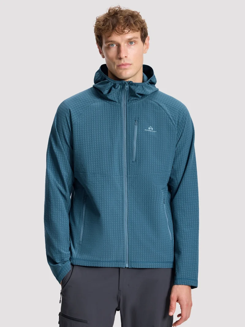 Men's Lightweight Grid Fleece Jacket
