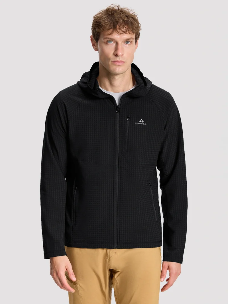 Men's Lightweight Grid Fleece Jacket