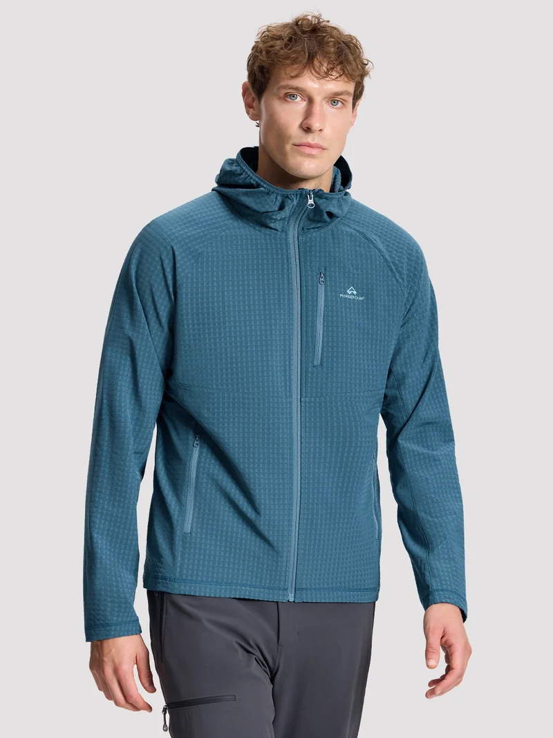 Men's Lightweight Grid Fleece Jacket