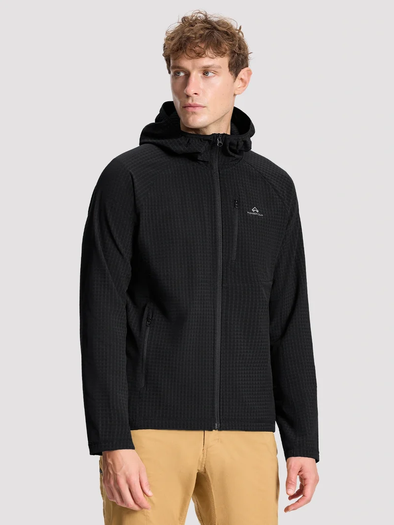 Men's Lightweight Grid Fleece Jacket