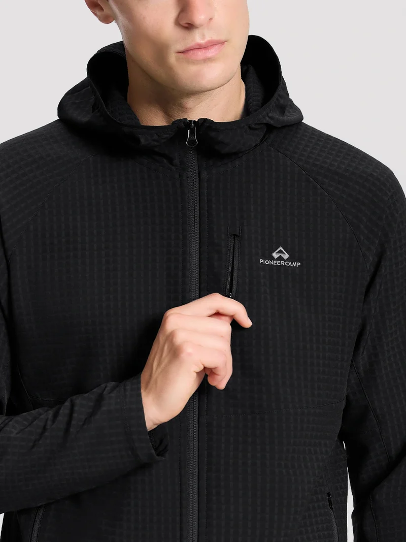 Men's Lightweight Grid Fleece Jacket