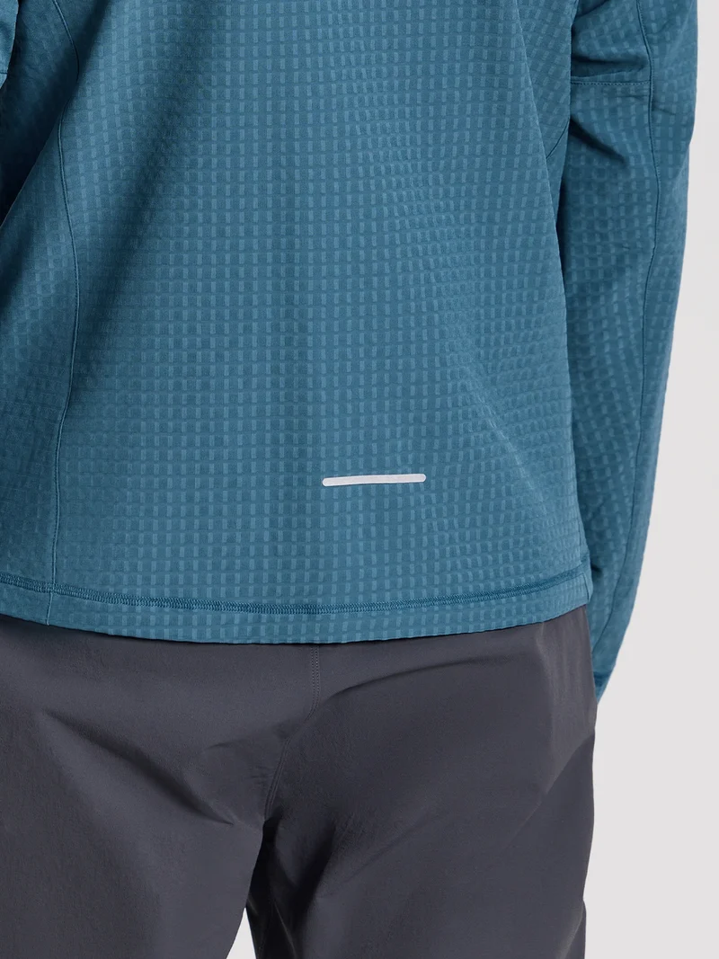 Men's Lightweight Grid Fleece Jacket