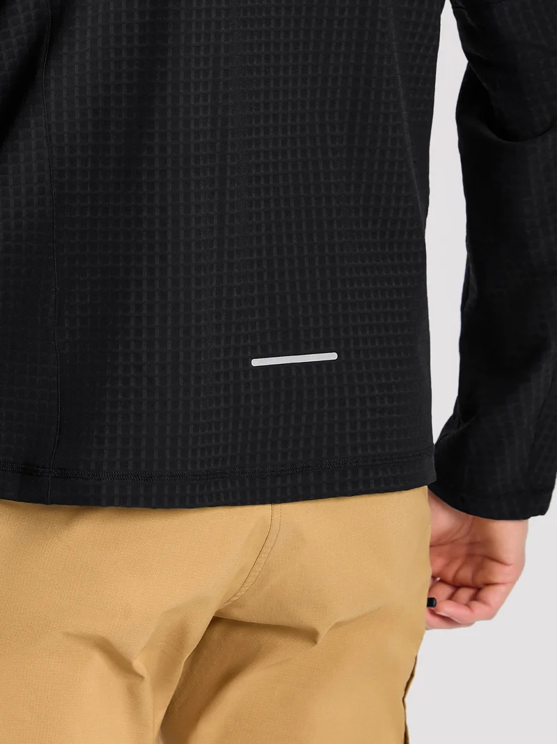 Men's Lightweight Grid Fleece Jacket