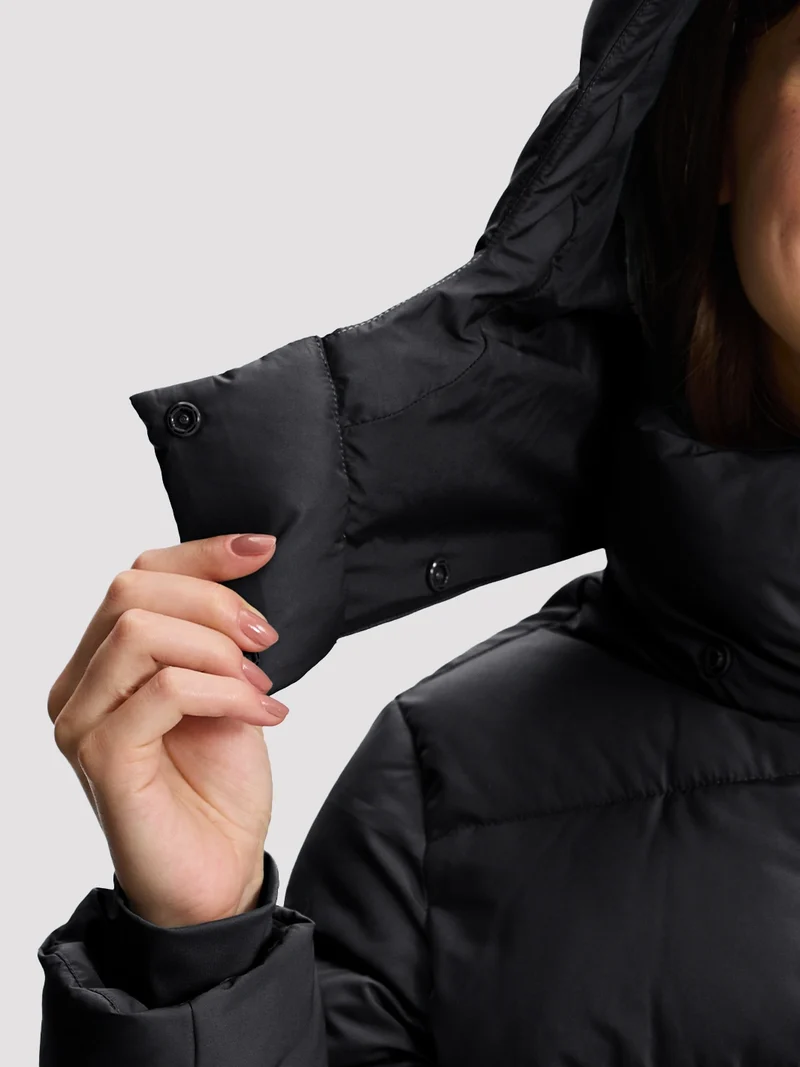 Women's Lightweight Quilted Puffer Jacket with Hood