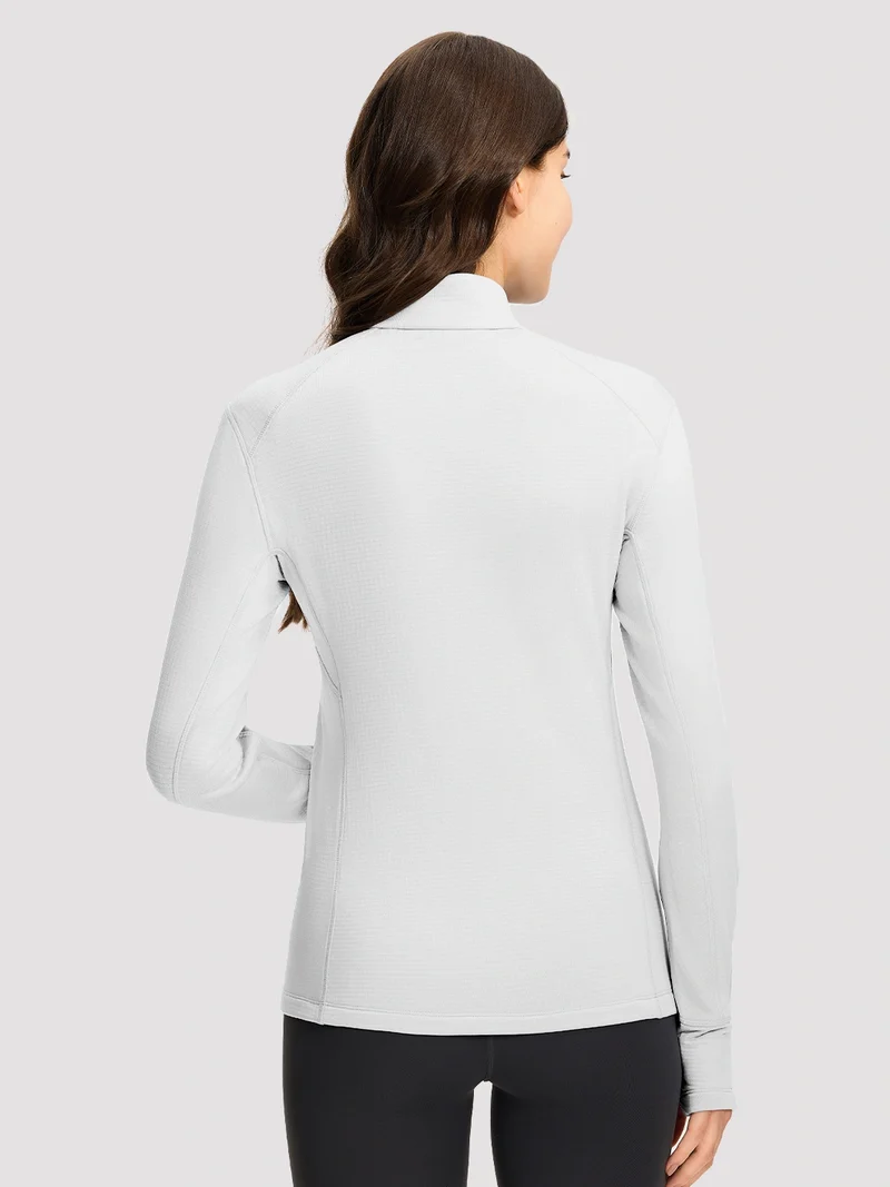 Women's Dynamic Full-Zip Grid Fleece Jacket