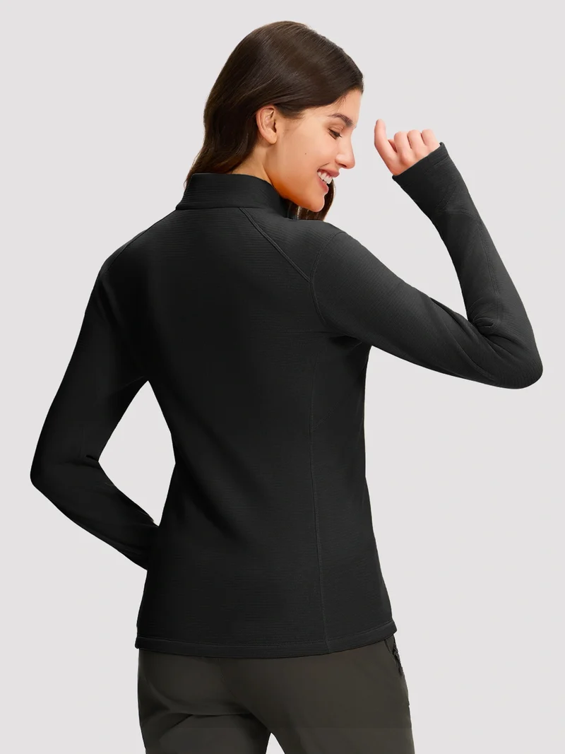 Women's Dynamic Full-Zip Grid Fleece Jacket