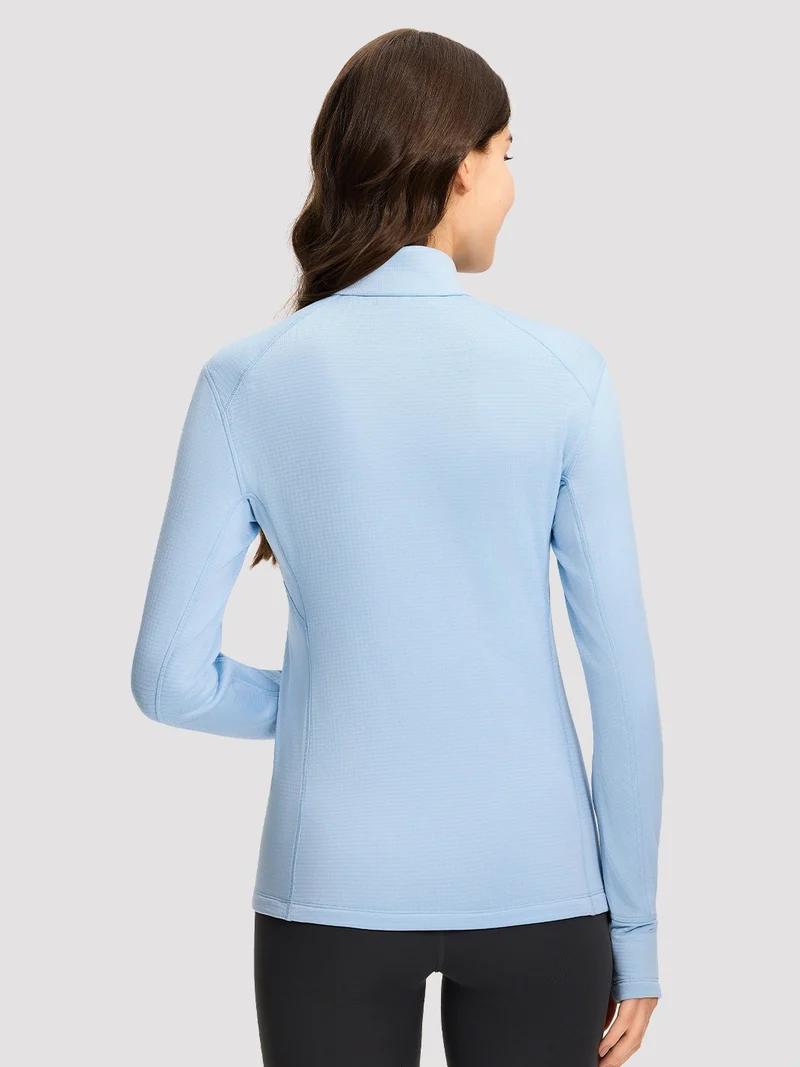 Women's Dynamic Full-Zip Grid Fleece Jacket