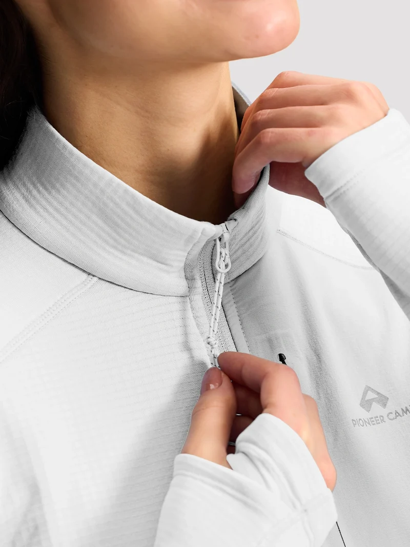 Women's Dynamic Full-Zip Grid Fleece Jacket