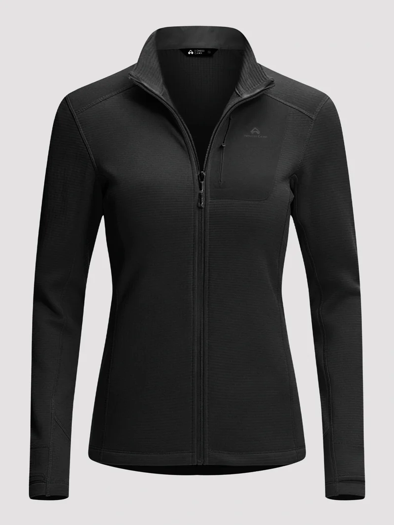 Women's Dynamic Full-Zip Grid Fleece Jacket